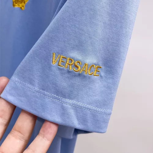 Replica Versace T-Shirts Short Sleeved For Men #1343856 $92.00 USD for Wholesale