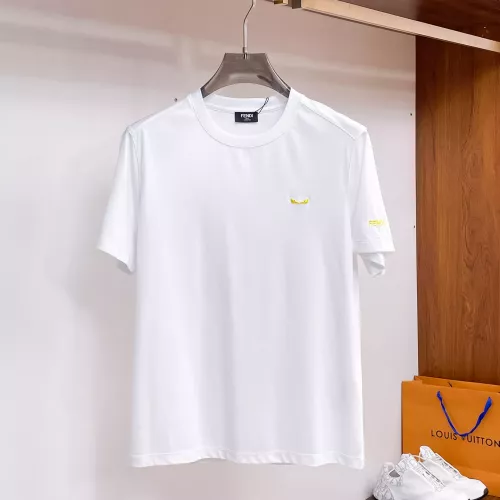Fendi T-Shirts Short Sleeved For Men #1343858 $92.00 USD, Wholesale Replica Fendi T-Shirts
