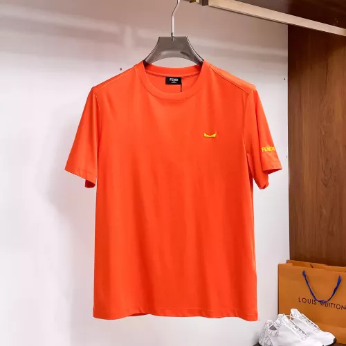 Fendi T-Shirts Short Sleeved For Men #1343859 $92.00 USD, Wholesale Replica Fendi T-Shirts