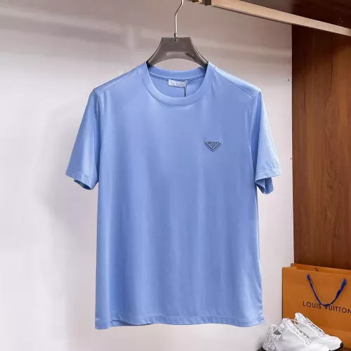 Prada T-Shirts Short Sleeved For Men #1343861 $92.00 USD, Wholesale Replica Prada T-Shirts