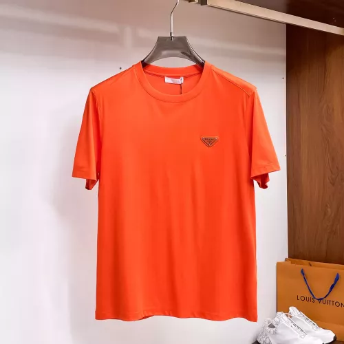 Prada T-Shirts Short Sleeved For Men #1343862 $92.00 USD, Wholesale Replica Prada T-Shirts