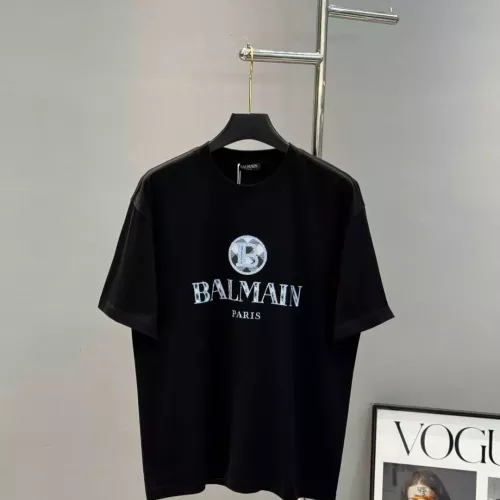 Balmain T-Shirts Short Sleeved For Unisex #1343913 $88.00 USD, Wholesale Replica Balmain T-Shirts