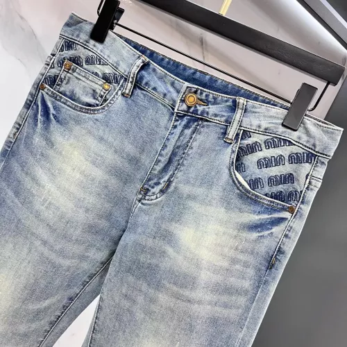 Replica MIU MIU Jeans For Men #1343991 $96.00 USD for Wholesale
