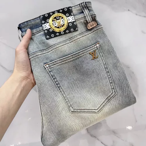 Louis Vuitton LV Jeans For Men #1343998 $98.00 USD, Wholesale Replica Louis Vuitton LV Jeans