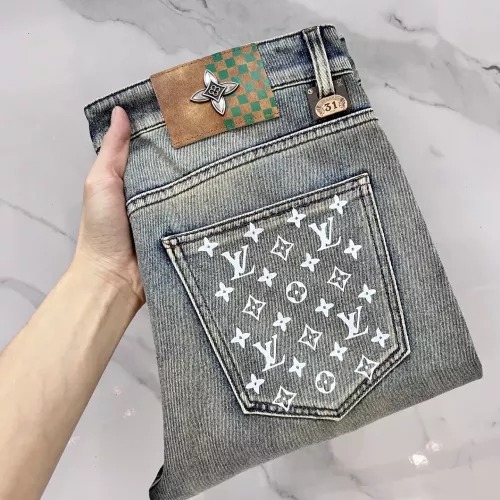 Louis Vuitton LV Jeans For Men #1343999 $98.00 USD, Wholesale Replica Louis Vuitton LV Jeans