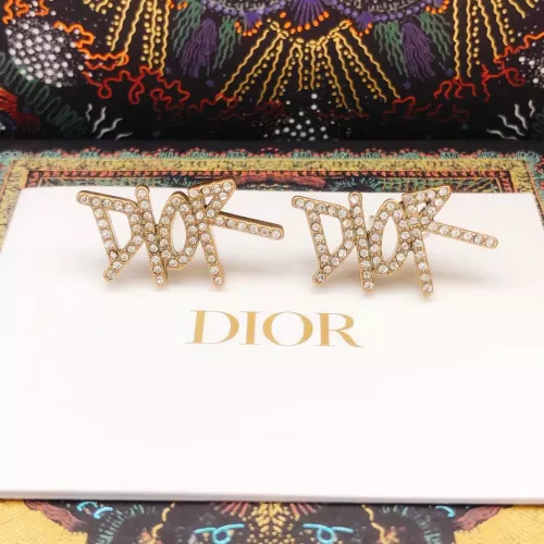 Replica Christian Dior Earrings For Women #1344030 $27.00 USD for Wholesale