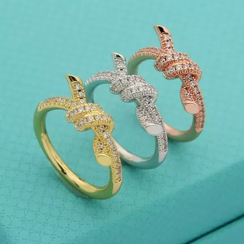 Replica Tiffany Rings In Rose Gold #1344123 $25.00 USD for Wholesale
