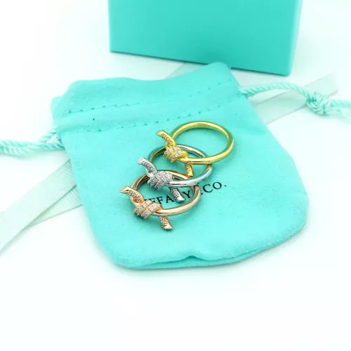 Replica Tiffany Rings In Rose Gold #1344129 $25.00 USD for Wholesale