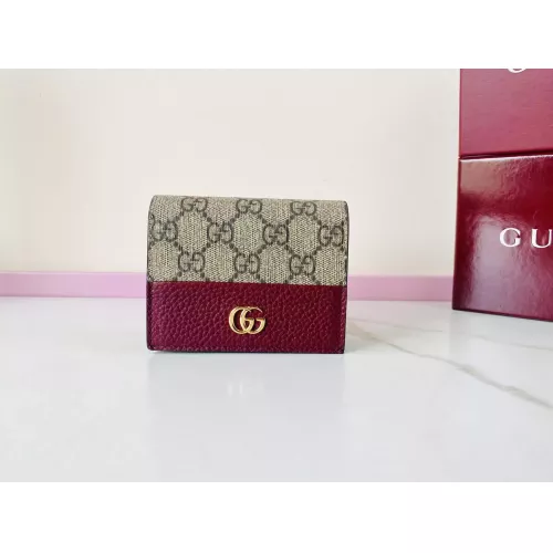 Gucci AAA Quality Card Case #1344211 $68.00 USD, Wholesale Replica Gucci AAA Wallets