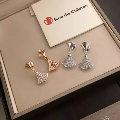 Replica Bvlgari Earrings For Women #1344272 $34.00 USD for Wholesale