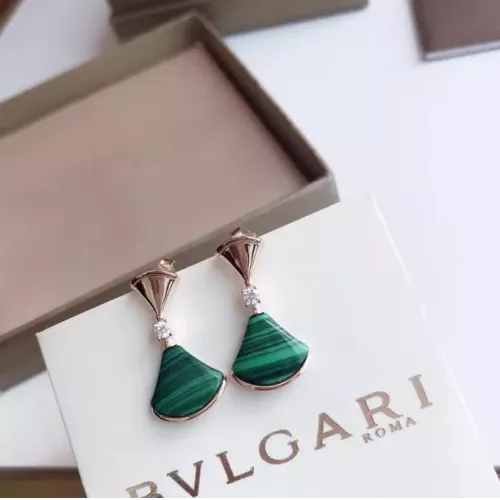 Replica Bvlgari Earrings For Women #1344280 $34.00 USD for Wholesale