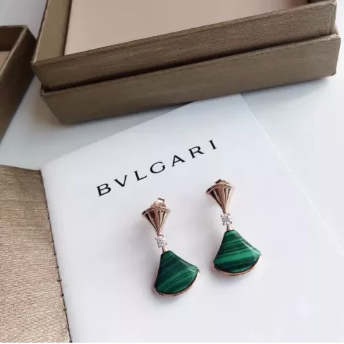 Replica Bvlgari Earrings For Women #1344280 $34.00 USD for Wholesale