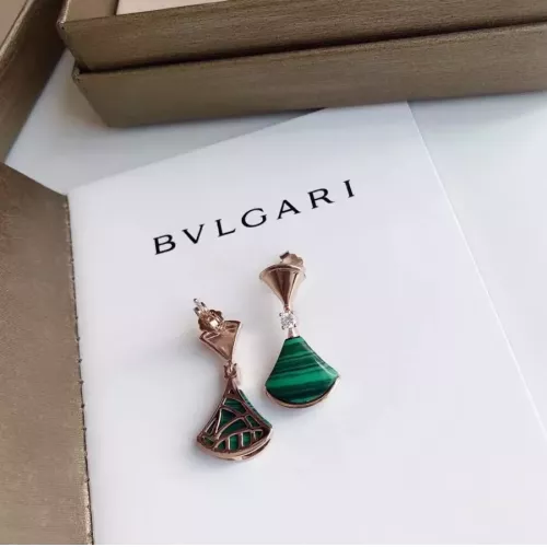 Replica Bvlgari Earrings For Women #1344280 $34.00 USD for Wholesale