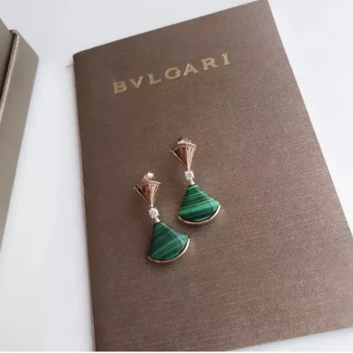 Replica Bvlgari Earrings For Women #1344280 $34.00 USD for Wholesale