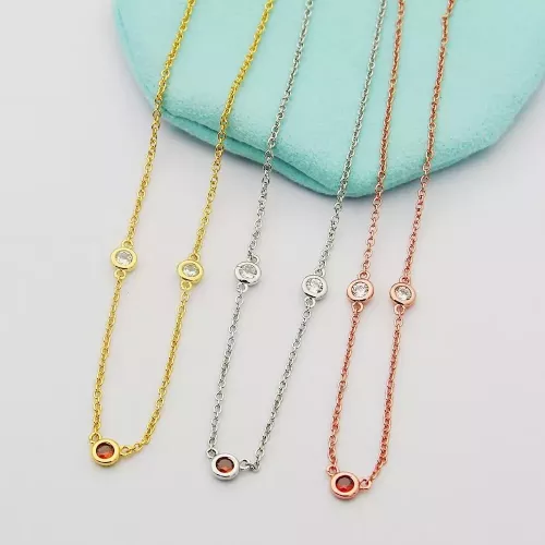 Replica Tiffany Necklaces For Women #1344301 $25.00 USD for Wholesale