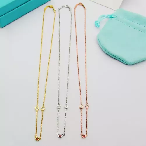 Replica Tiffany Necklaces For Women #1344301 $25.00 USD for Wholesale