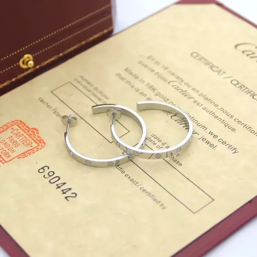 Cartier Earrings For Women #1344361 $27.00 USD, Wholesale Replica Cartier Earrings
