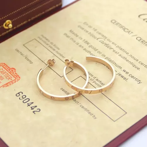 Cartier Earrings For Women #1344362 $27.00 USD, Wholesale Replica Cartier Earrings