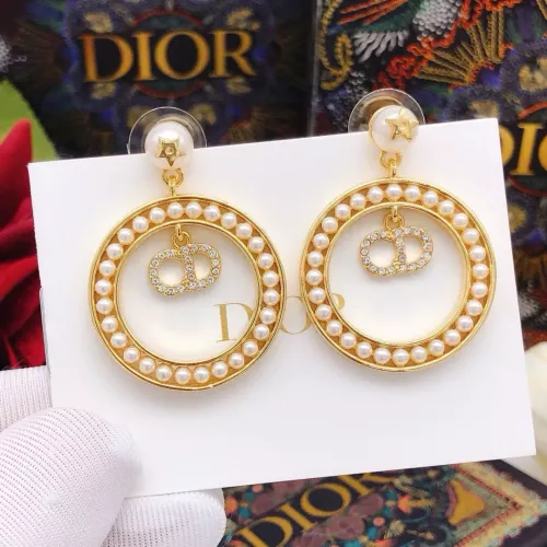 Replica Christian Dior Earrings For Women #1344421 $27.00 USD for Wholesale