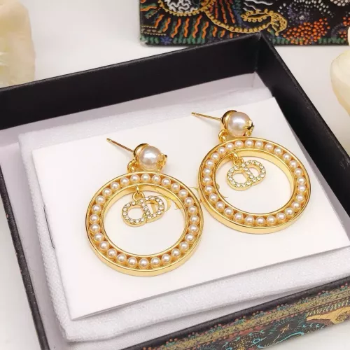 Replica Christian Dior Earrings For Women #1344421 $27.00 USD for Wholesale