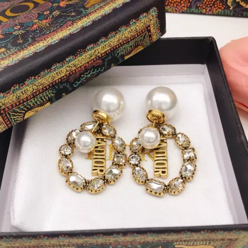 Replica Christian Dior Earrings For Women #1344433 $29.00 USD for Wholesale