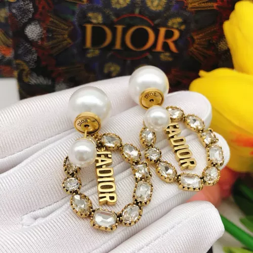 Replica Christian Dior Earrings For Women #1344433 $29.00 USD for Wholesale