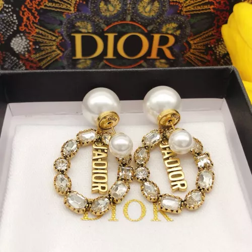 Replica Christian Dior Earrings For Women #1344433 $29.00 USD for Wholesale