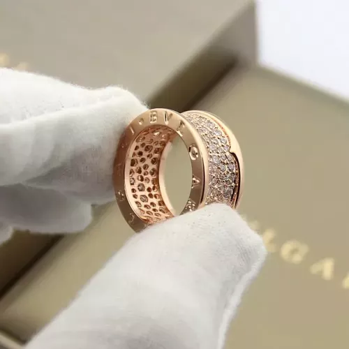 Replica Bvlgari Rings In Rose Gold #1344459 $27.00 USD for Wholesale