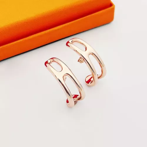 Hermes Earrings For Women #1344558 $25.00 USD, Wholesale Replica Hermes Earrings