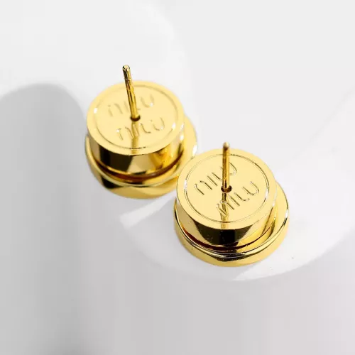 Replica MIU MIU Earrings For Women #1344561 $25.00 USD for Wholesale