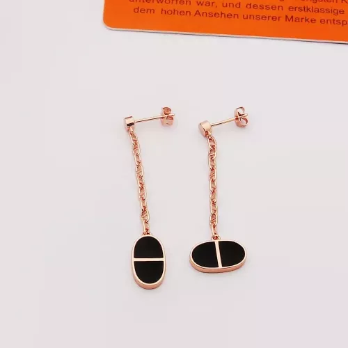 Hermes Earrings For Women #1344606 $25.00 USD, Wholesale Replica Hermes Earrings
