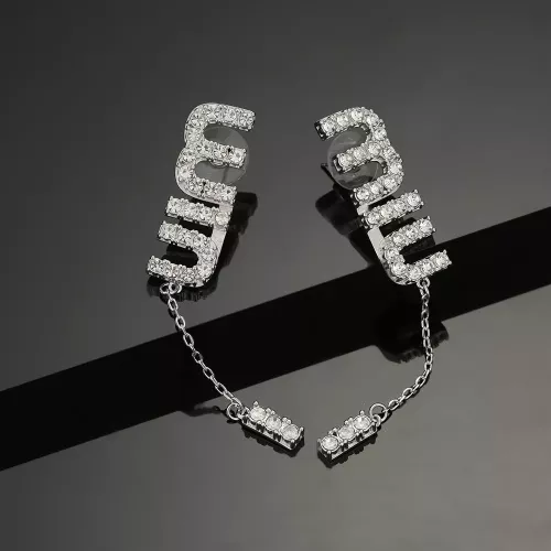 MIU MIU Earrings For Women #1344630 $25.00 USD, Wholesale Replica MIU MIU Earrings