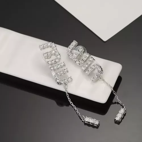 Replica MIU MIU Earrings For Women #1344630 $25.00 USD for Wholesale