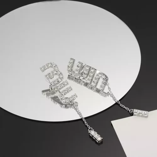 Replica MIU MIU Earrings For Women #1344630 $25.00 USD for Wholesale