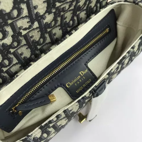 Replica Christian Dior AAA Quality Messenger Bags In Navy For Women #1344697 $82.00 USD for Wholesale