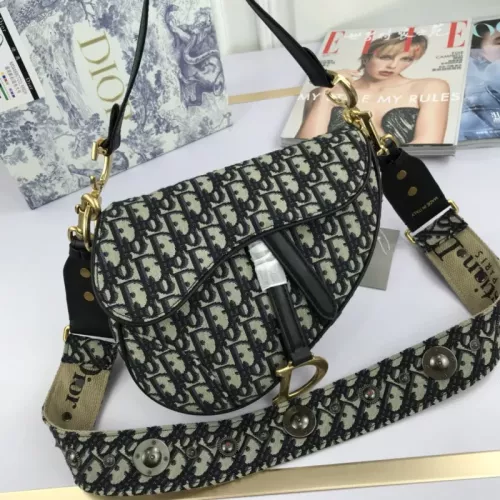 Christian Dior AAA Quality Messenger Bags In Black For Women #1344699 $82.00 USD, Wholesale Replica Christian Dior AAA Quality Messenger Bags