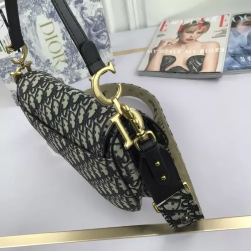Replica Christian Dior AAA Quality Messenger Bags In Black For Women #1344699 $82.00 USD for Wholesale