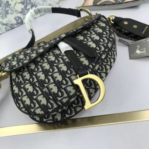 Replica Christian Dior AAA Quality Messenger Bags In Black For Women #1344699 $82.00 USD for Wholesale