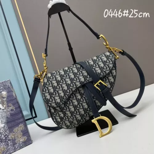 Christian Dior AAA Quality Messenger Bags In Navy For Women #1344701 $82.00 USD, Wholesale Replica Christian Dior AAA Quality Messenger Bags