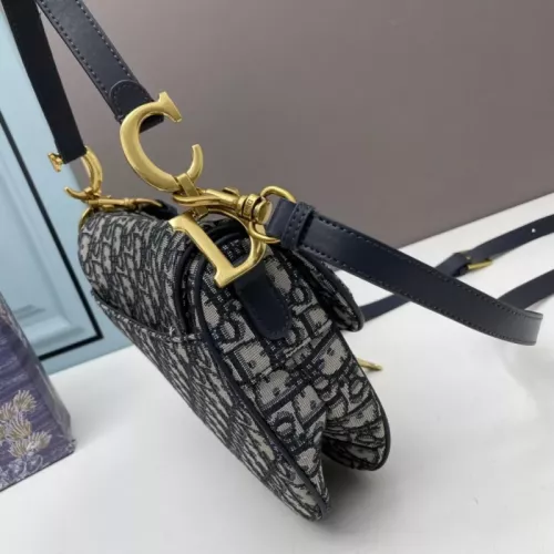 Replica Christian Dior AAA Quality Messenger Bags In Navy For Women #1344701 $82.00 USD for Wholesale