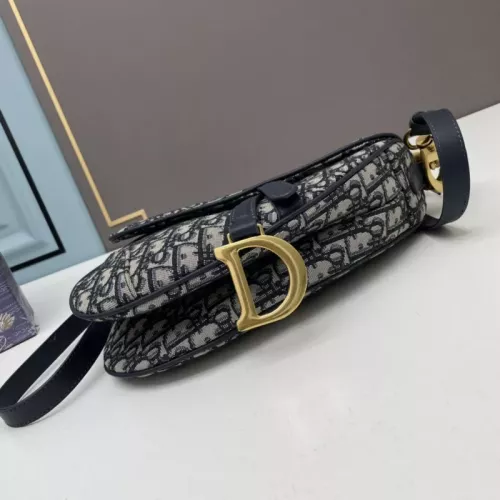 Replica Christian Dior AAA Quality Messenger Bags In Navy For Women #1344701 $82.00 USD for Wholesale