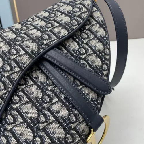 Replica Christian Dior AAA Quality Messenger Bags In Navy For Women #1344701 $82.00 USD for Wholesale
