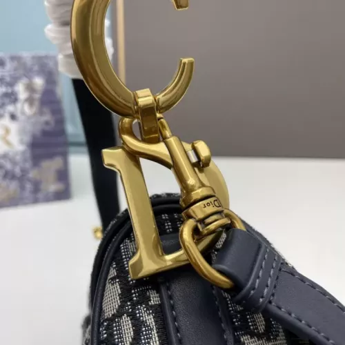 Replica Christian Dior AAA Quality Messenger Bags In Navy For Women #1344701 $82.00 USD for Wholesale