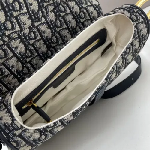 Replica Christian Dior AAA Quality Messenger Bags In Navy For Women #1344701 $82.00 USD for Wholesale