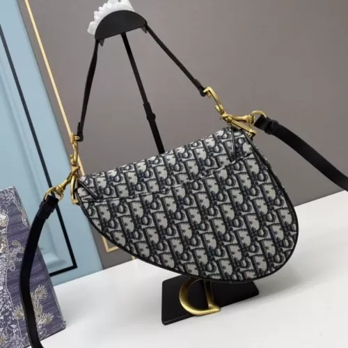 Replica Christian Dior AAA Quality Messenger Bags In Black For Women #1344702 $82.00 USD for Wholesale