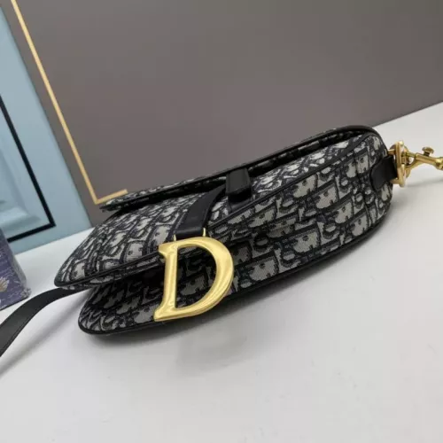 Replica Christian Dior AAA Quality Messenger Bags In Black For Women #1344702 $82.00 USD for Wholesale