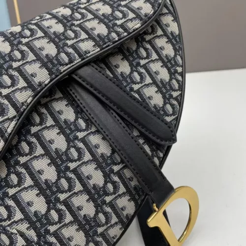 Replica Christian Dior AAA Quality Messenger Bags In Black For Women #1344702 $82.00 USD for Wholesale