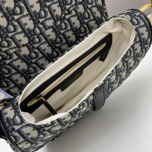 Replica Christian Dior AAA Quality Messenger Bags In Black For Women #1344702 $82.00 USD for Wholesale
