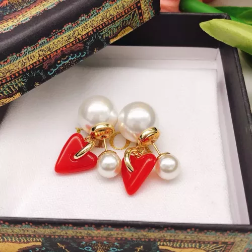 Replica Christian Dior Earrings For Women #1344720 $27.00 USD for Wholesale