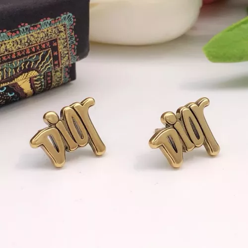 Replica Christian Dior Earrings For Women #1344748 $25.00 USD for Wholesale